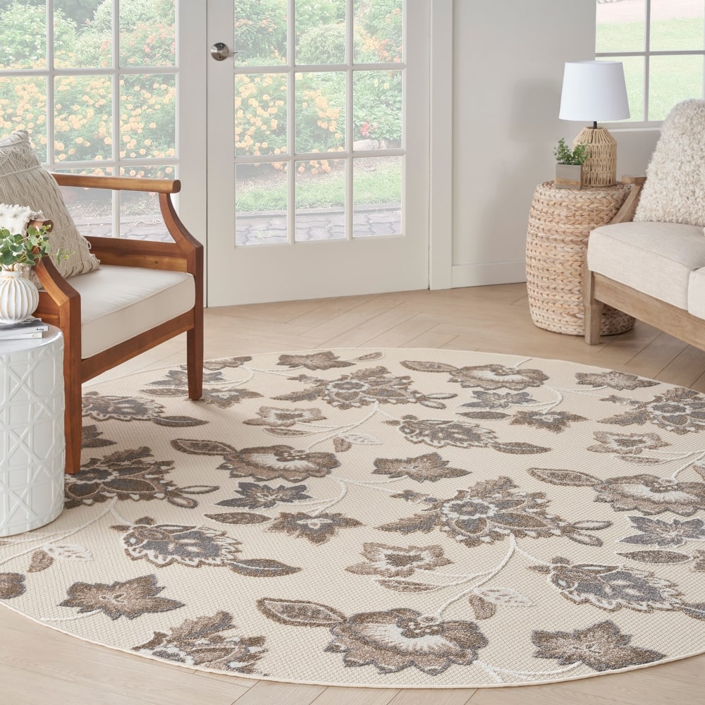 Nourison Aloha Indoor/Outdoor Floral Area Rug