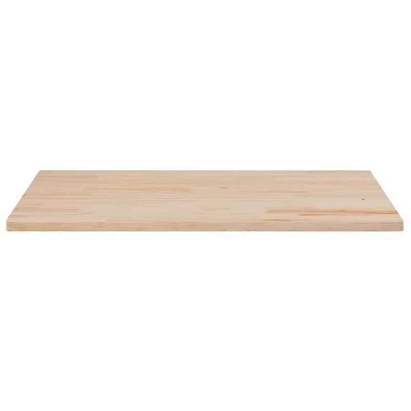 vidaXL Table Top Natural Wood Solid pine wood 39.4x19.7 in Durable - 19.7 x 39.4 x 0.7 in