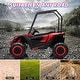 preview thumbnail 9 of 13, 24V Kids Ride On Utv, 2 Seater 4WD Electric Truck with Sun Shade