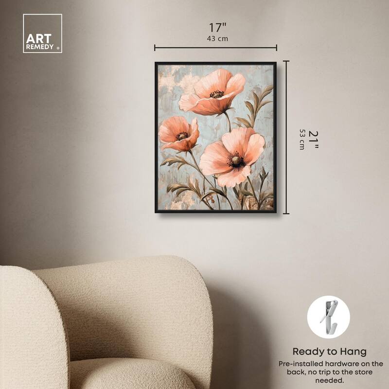 Artistic Blooms Canvas by Art Remedy