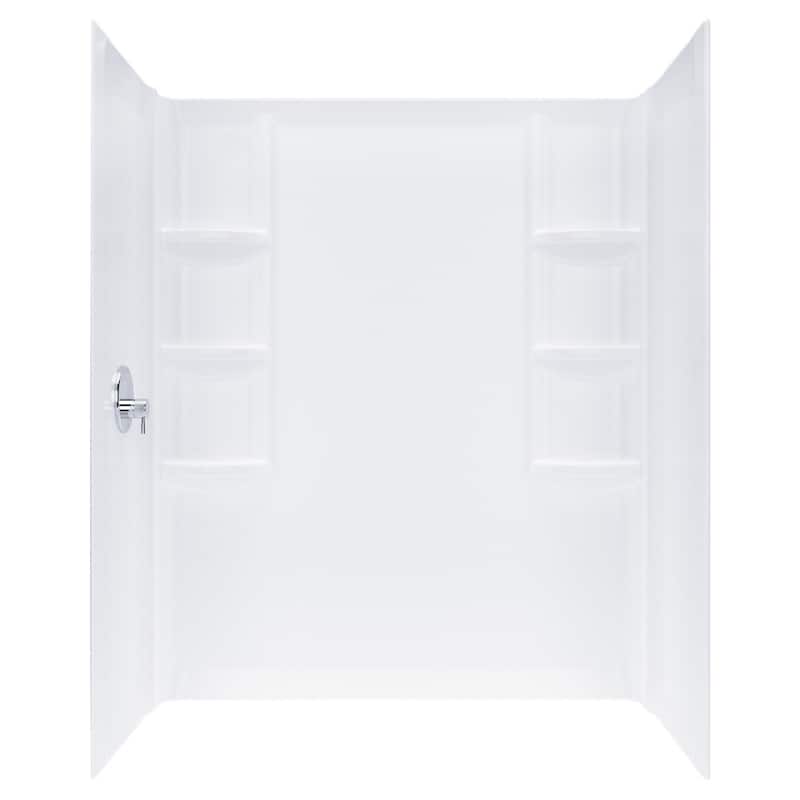American Standard Studio 72"H x 32"W Three Panel Shower Wall Set - Arctic