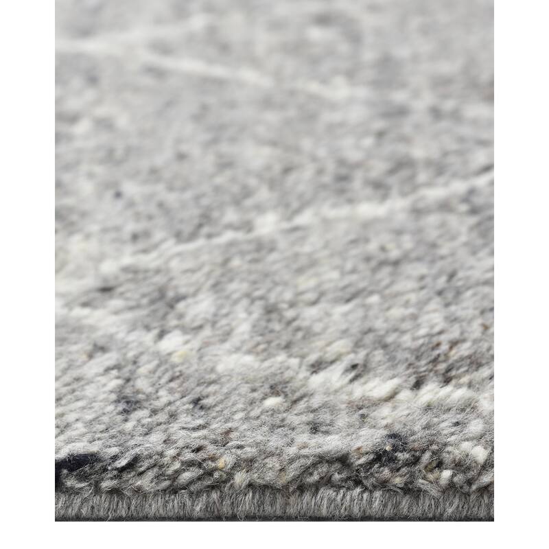 Overton Handmade Shaggy Boho Moroccan Area Rug