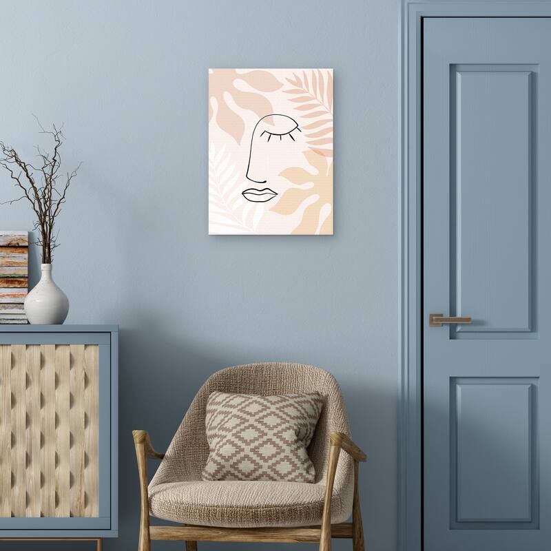 Power Nap in Nature Canvas Art Print