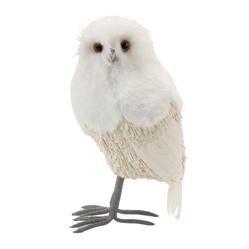 Winter Owl Décor (Set of 2)