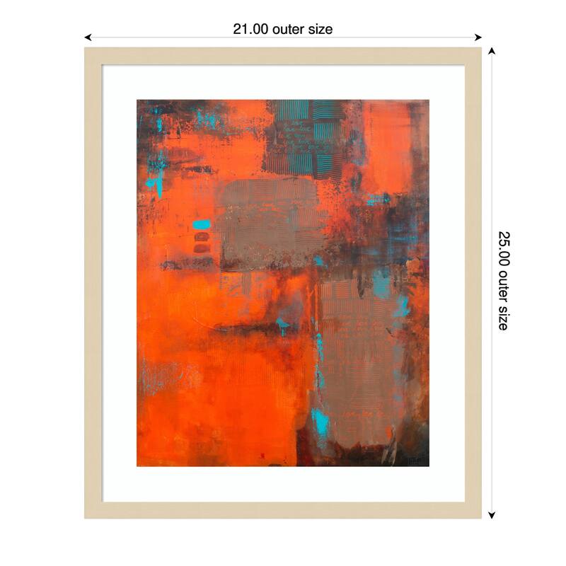 Love Injection by Lillian Christiansson Wood Framed Wall Art Print