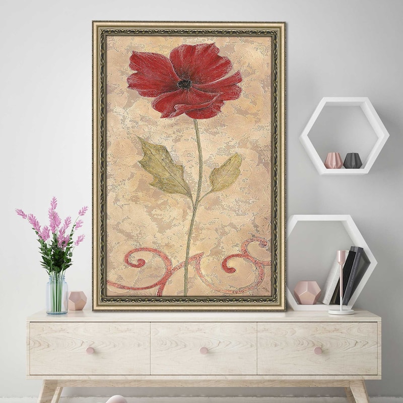 "Poppy Passion II" Print on Acrylic
