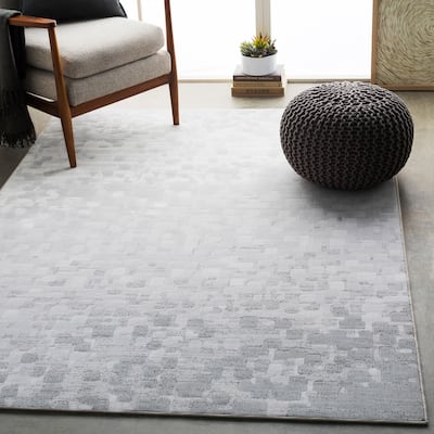Hedley Modern Abstract Area Rug - 2'7" x 7'10" Runner