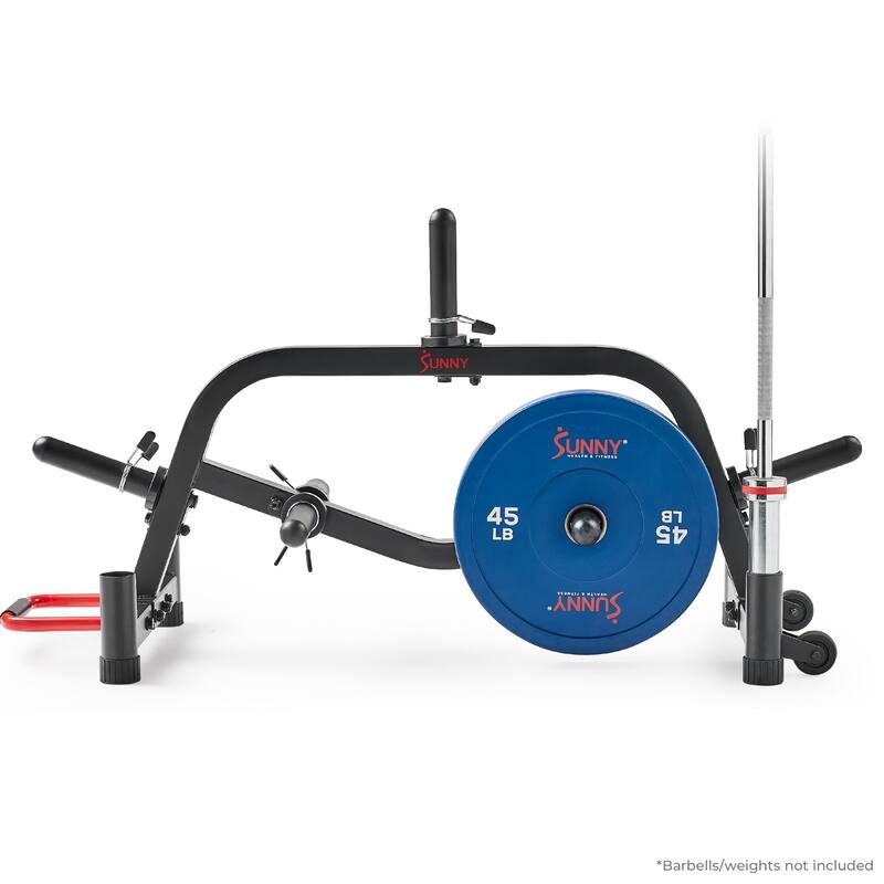 Sunny Health Fitness Weight Plate and Barbell Storage Rack - SF-XF9938