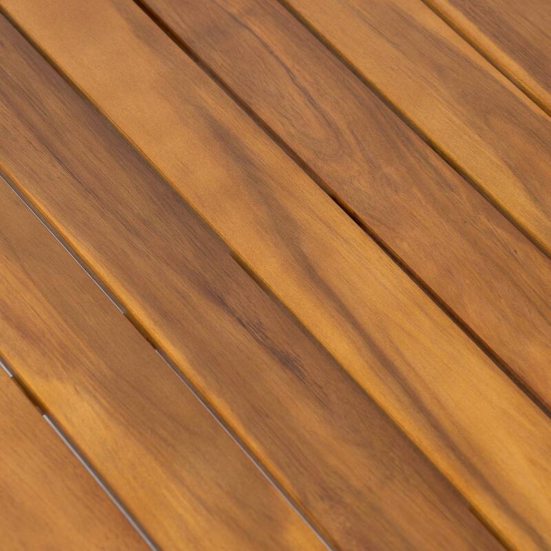 Christopher Knight Home - Canape Modern Outdoor Acacia Wood Coffee Table with Slatted Top