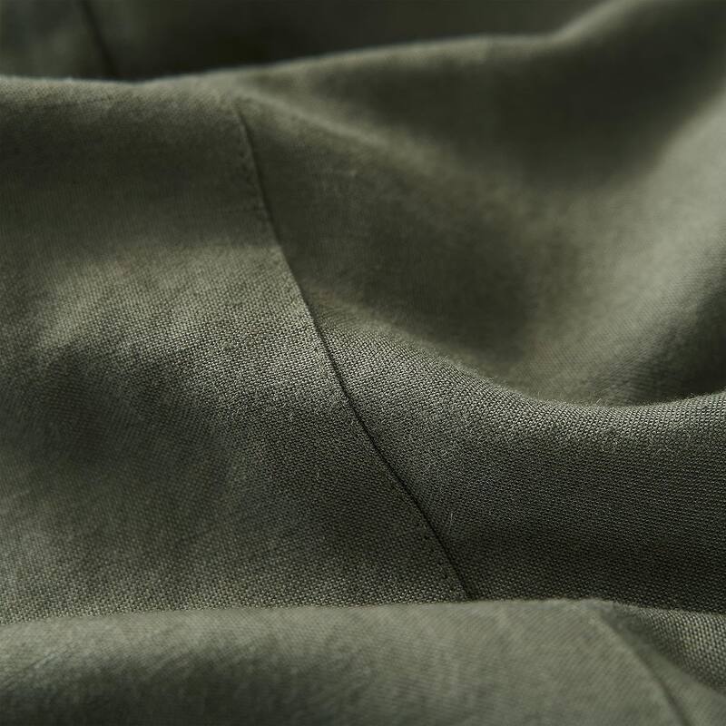 Dark Sky Reserve® - Bamboo Linen Sheet Set - Portugal Made - Hero Green