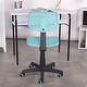 preview thumbnail 5 of 10, Plastic Children Student Chair, Low-Back Armless Adjustable Swivel Ergonomic Home Office Student Computer Desk Chair