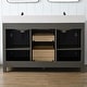 preview thumbnail 84 of 99, Sudio Design Bathroom Vanity Jasper Textured Collection