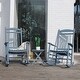 preview thumbnail 32 of 38, VEIKOUS Wood 3-piece Outdoor Rocking Chair and Folding Table Set Dark Grey