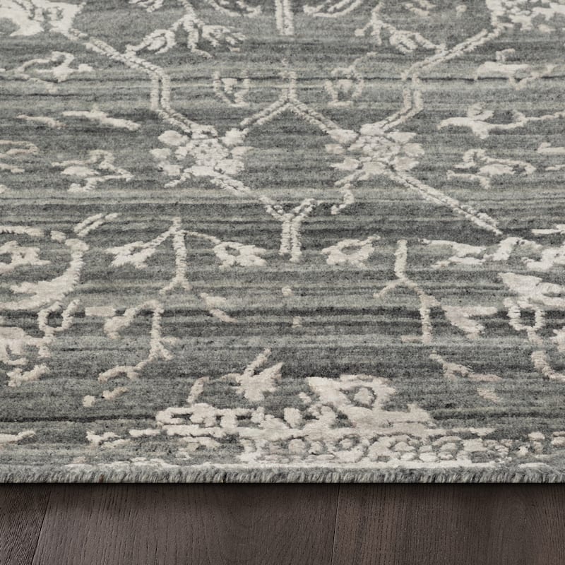 Ben Soleimani Abra New Zealand Wool and Viscose Hand-Knotted Rug