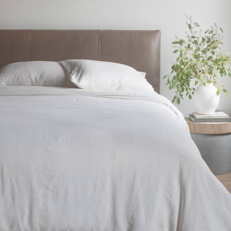 100% French Linen Duvet Cover by BOKSER HOME