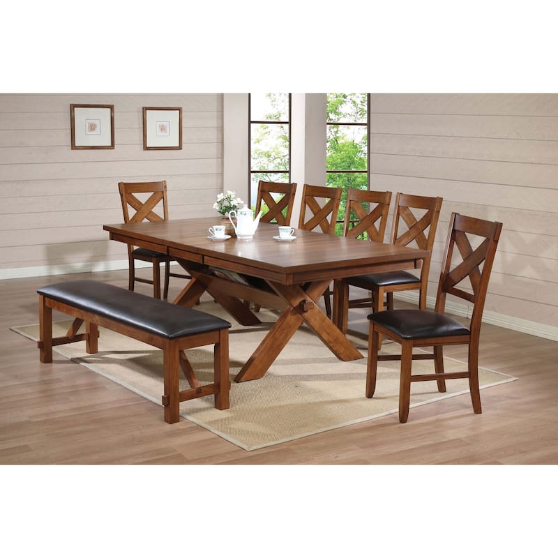 Humboldt Walnut Dining Table with Butterfly Leaf