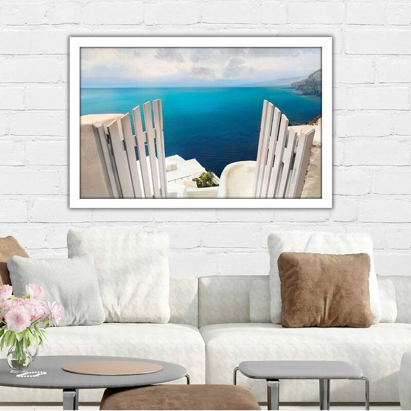 "Blue Dreams" by Mike Calascibetta Print on Acrylic