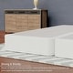 preview thumbnail 3 of 8, Onetan 8-Inch & 4-Inch Wooden Box Spring/Foundation Ideal for Mattress, No Assembly Needed, White.