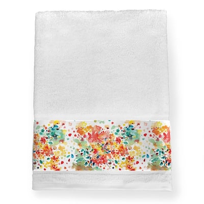 Laural Home Thrive Cotton Bath Towel - 27x51