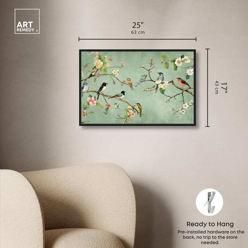 Restful View Canvas by Art Remedy