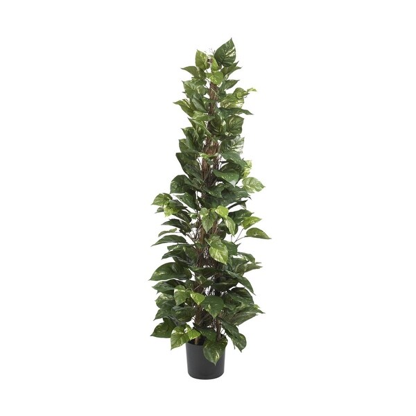 Nearly Natural 63" Pothos Climbing Silk Plant