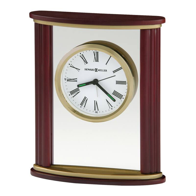 Howard Miller Victor Classic Traditional Alarm Clock with Contrasting Hands