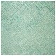 preview thumbnail 14 of 15, SAFAVIEH Handmade Nantucket Majram Contemporary Cotton Rug 6' Square - Green/Multi - Square