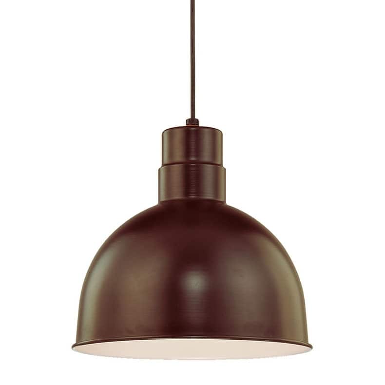 Millennium Lighting RLM Single Light 12" Wide Pendant