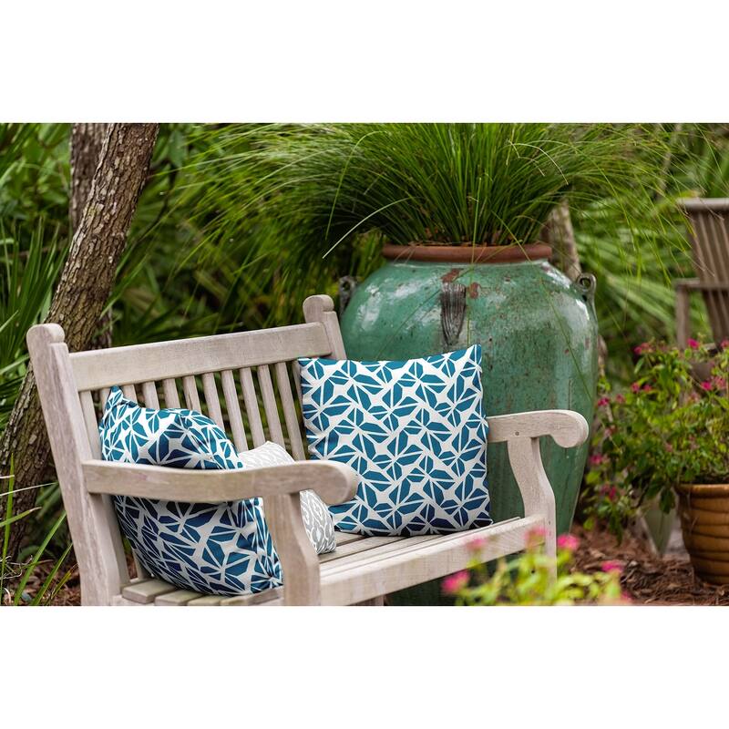 Kaleidoscope Graffiti Indoor/Outdoor Throw Pillow