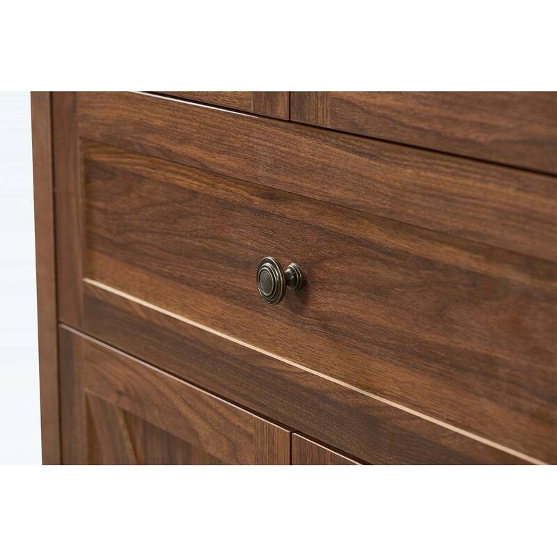 Retro Cabinet with Large Storage,Versatile Design for Multiple Scenarios