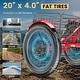 preview thumbnail 22 of 34, DoCred 20"x4" Fat Tire Electric Tricycle, 48V 500W with 7 Speed Ebike