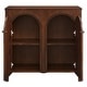preview thumbnail 5 of 7, Appia 2-Door Arched Door Storage Cabinet
