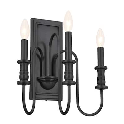 Kichler 52473 Karthe 3 Light 15" Tall Wall Sconce