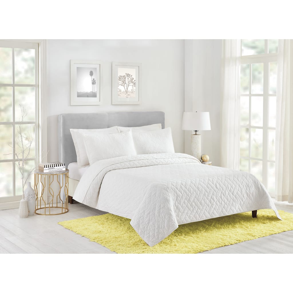 Trina Turk Dream Weaver Coverlet Set, 3 Pieces