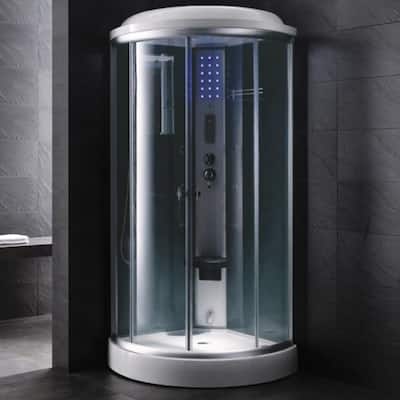 Mesa 9090C Steam Shower (Clear Glass)