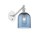 Option White Polished Chrome / Princess Blue