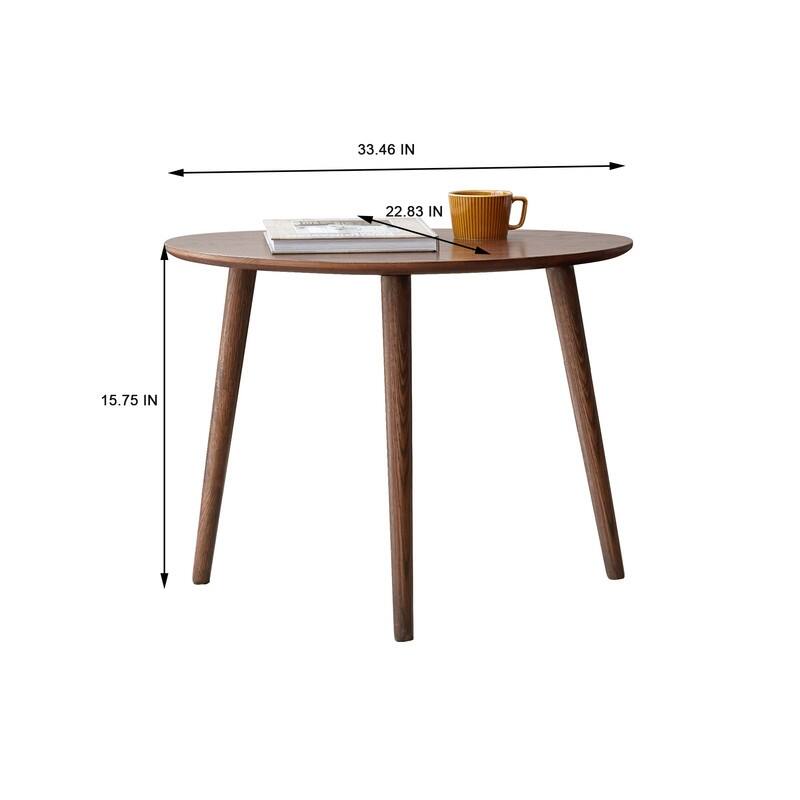 Center Table Low Table - Walnut