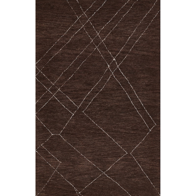 Momeni Everett Geometric Hand Tufted Wool Area Rug