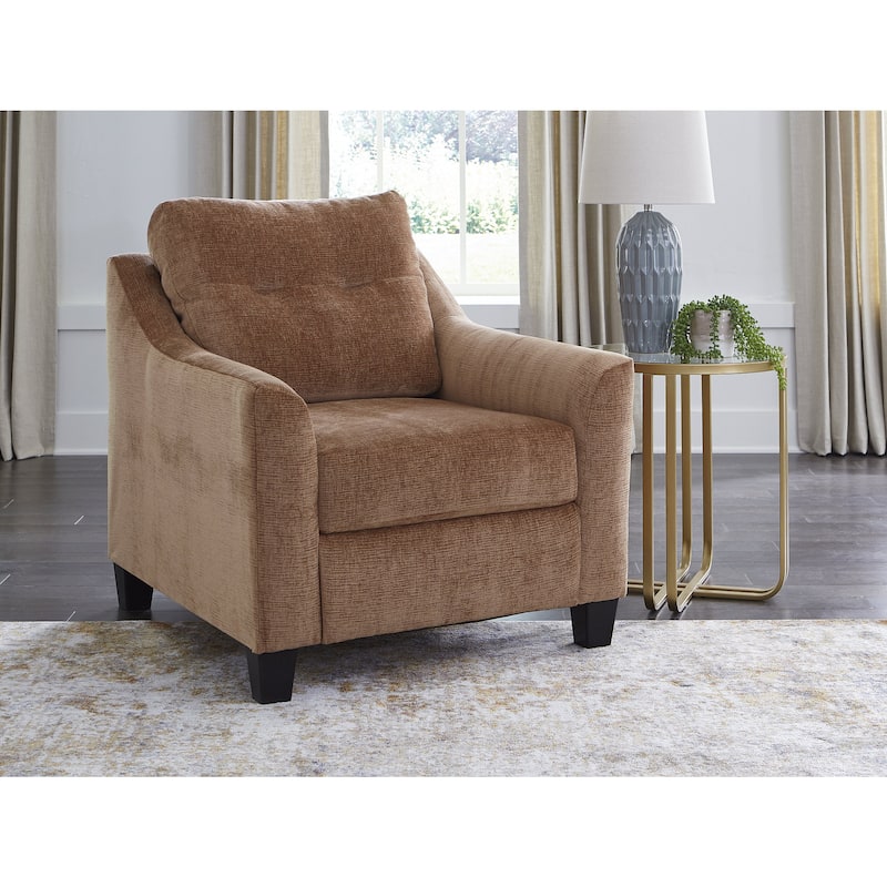 Signature Design by Ashley Amity Bay Chair - 38"W x 41"D x 41"H - Clay