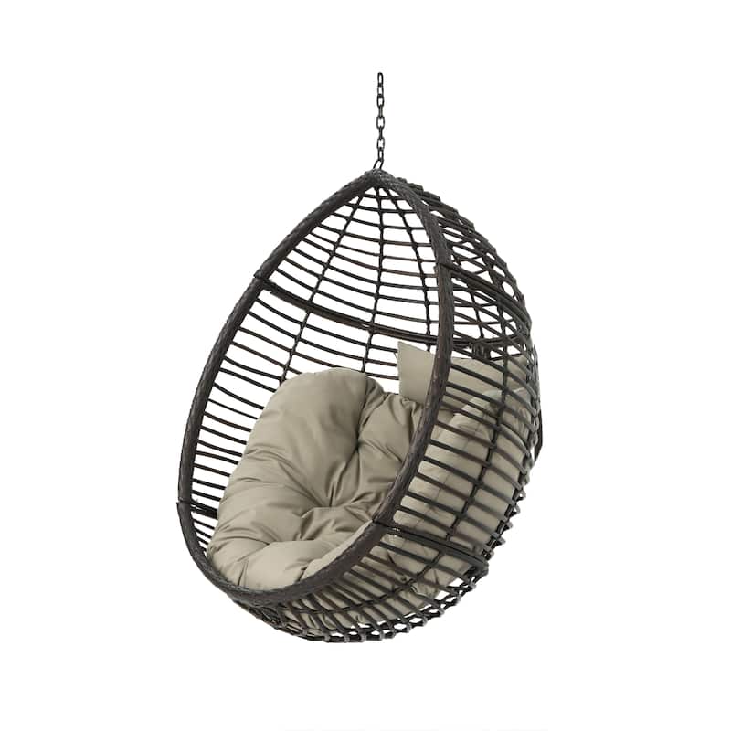 Layla Wicker Hanging Chair by Christopher Knight Home