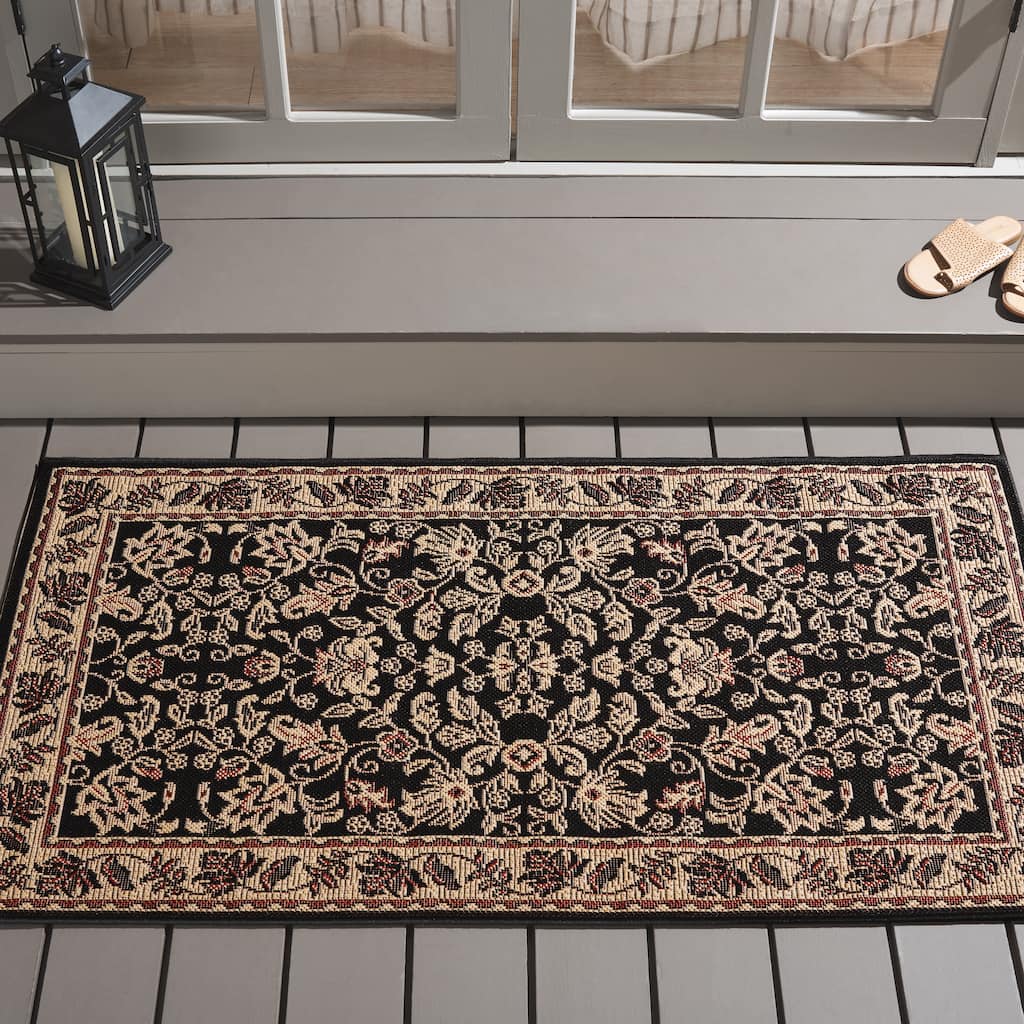 SAFAVIEH Courtyard Armida Indoor/ Outdoor Patio Backyard Rug
