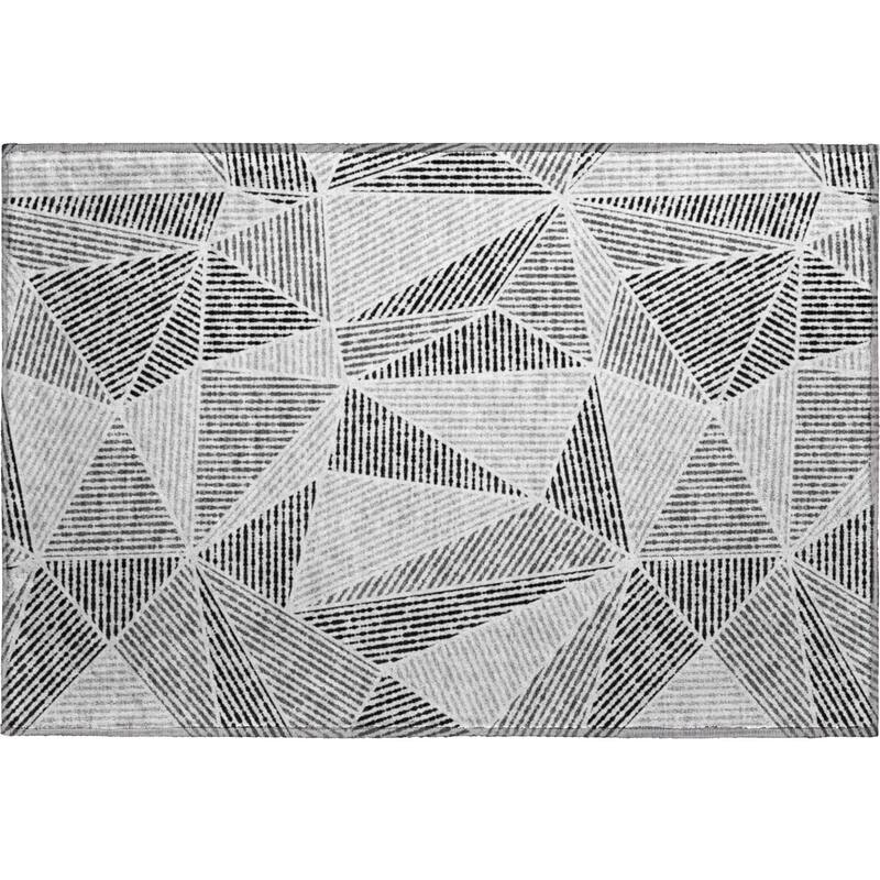 Premium Washable Super Soft Contemporary Mosaic Mayfield Rug