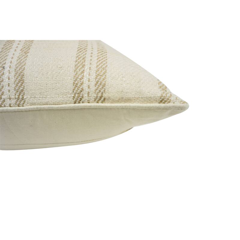 Home&Manor Tanjan Vintage Raw Silk Pillow 18"