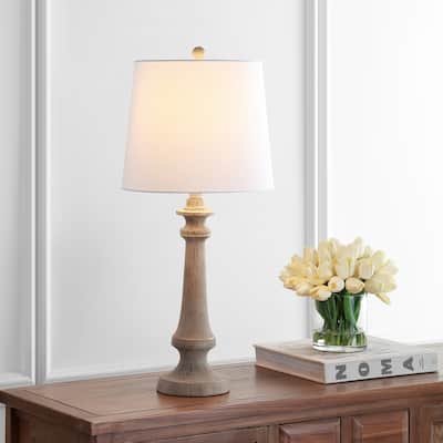 SAFAVIEH Lighting Gonneke 28" LED Table Lamp - 12"x12"x28" - 12Wx12Dx28H
