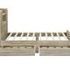 preview thumbnail 13 of 27, Platform Bed Frame with Drawers and Light Strip