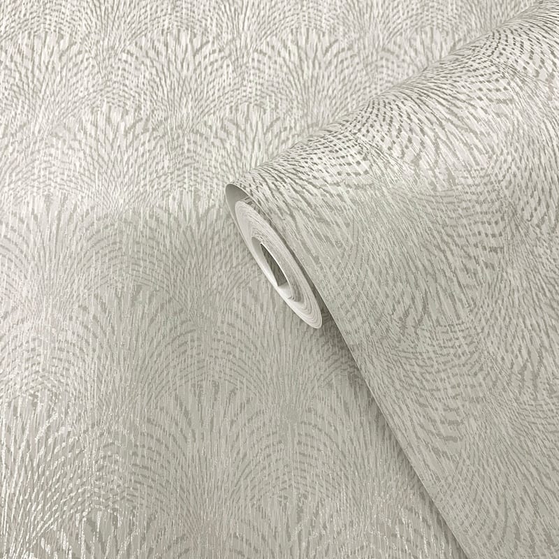 Galerie Wallcoverings Boutique Geometric Fan Non-woven Metallic Wallpaper Roll