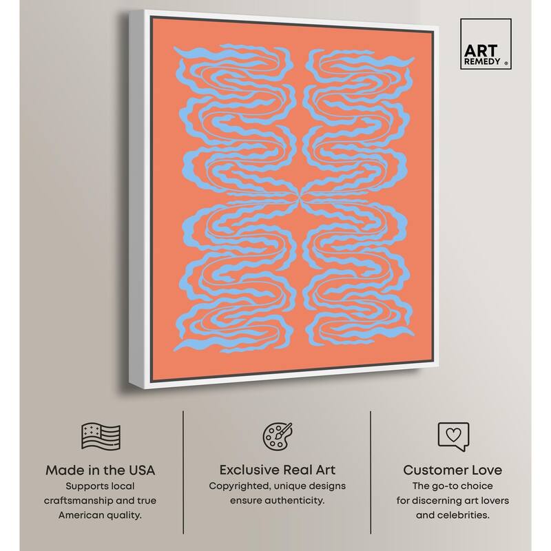 Artsy Pattern Canvas by Art Remedy