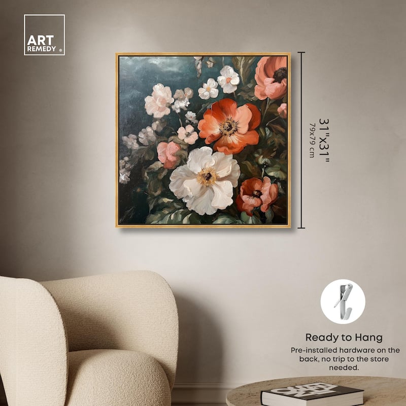 Petals in Abundance Canvas by Art Remedy