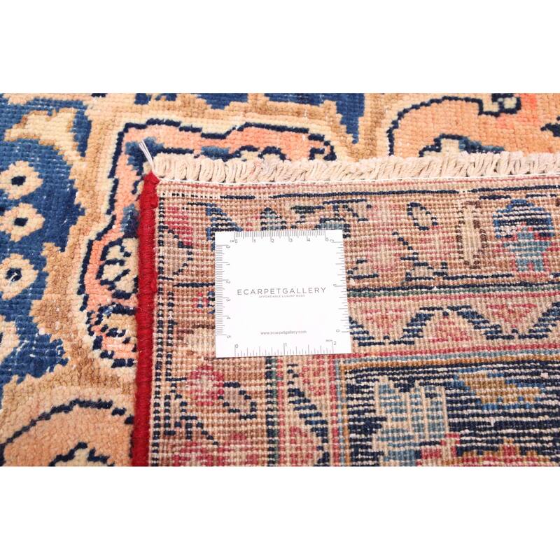 ECARPETGALLERY Hand-knotted Antalya Vintage Copper Wool Rug - 9'0 x 12'4