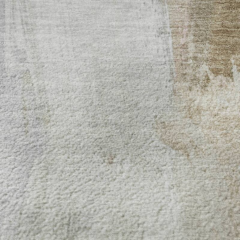 Premium Washable Super Soft Abstract Brushstrokes Mayfield Rug